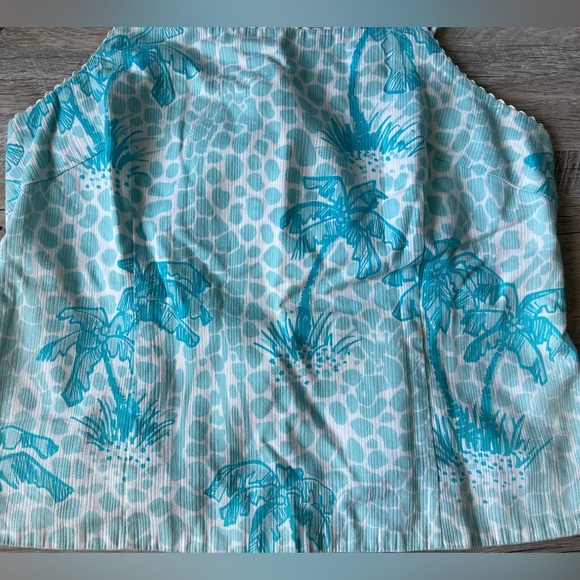 Vintage Y2K White Tag Lilly Pulitzer Giraffe
Palm Tree Tank Top Sz 10 - Picture 5 of 13